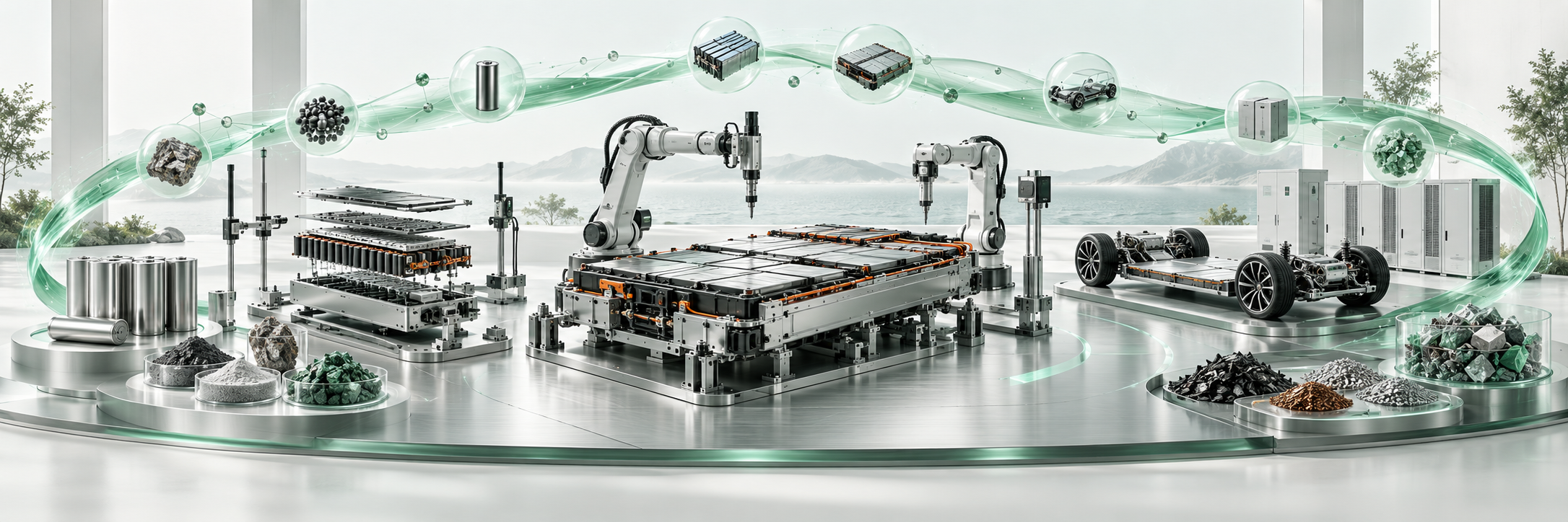 Connected battery lifecycle